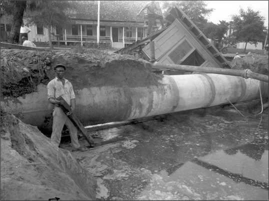 36 Inch Conc Pipe St Pete Pre-1942 Maybe 1926